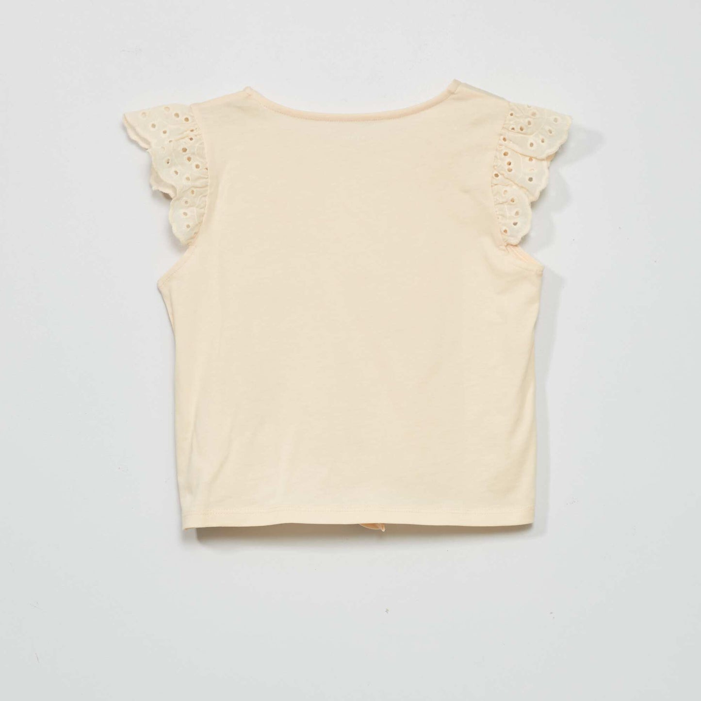 Short-sleeved T-shirt SMOKED ECRU