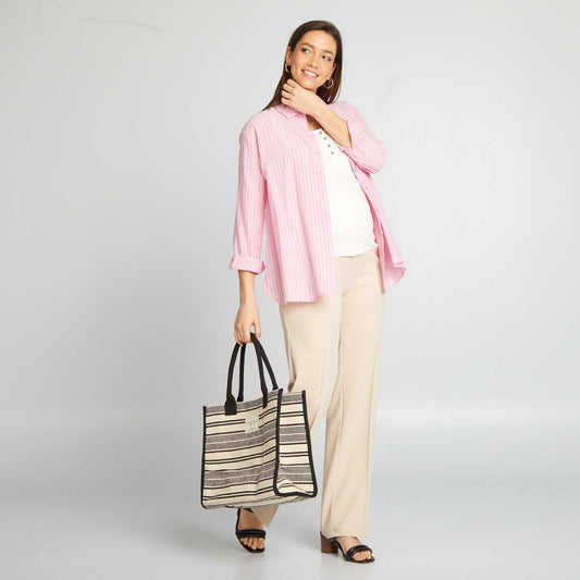 Milano maternity trousers BEIGE