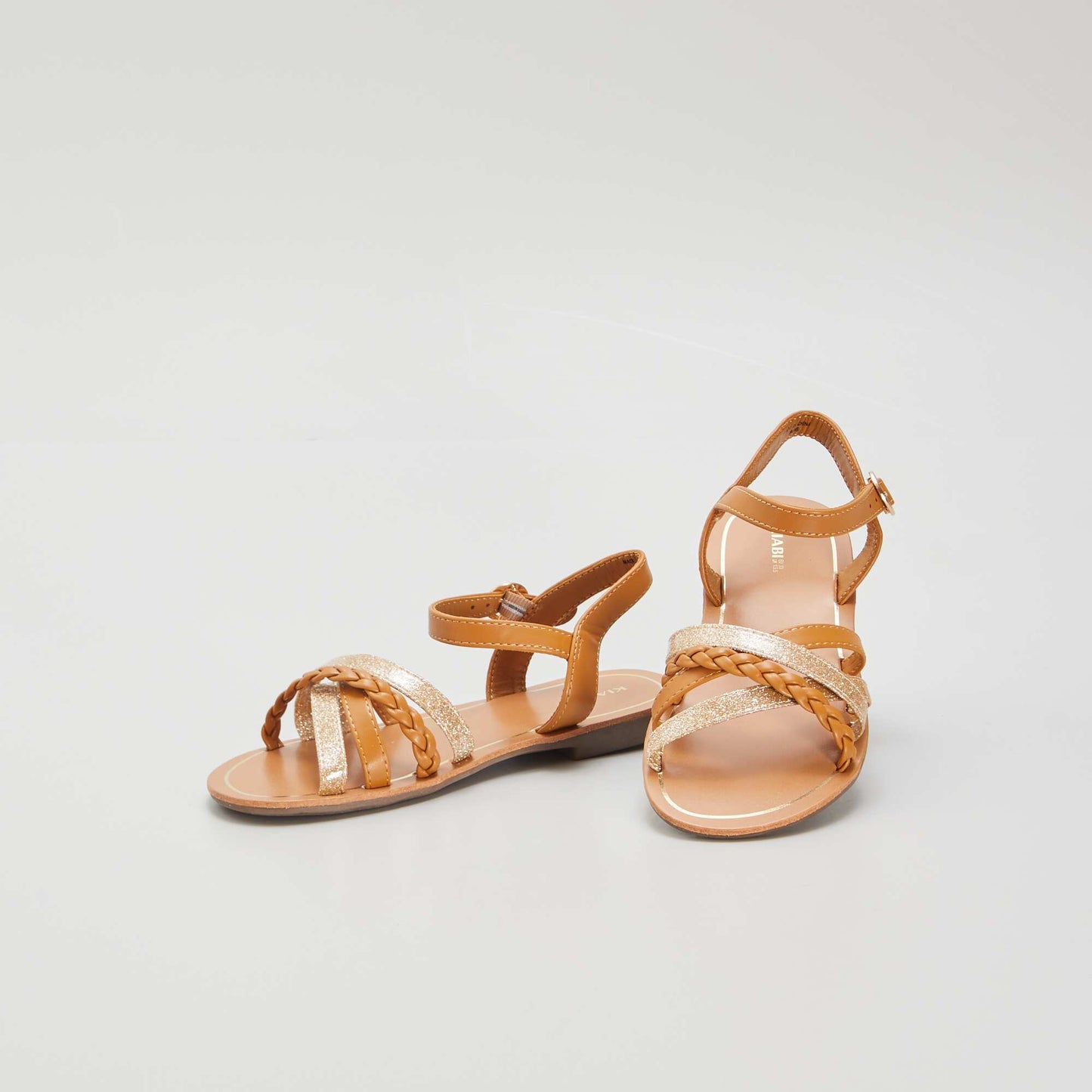 Multi-strap sandals BROWN
