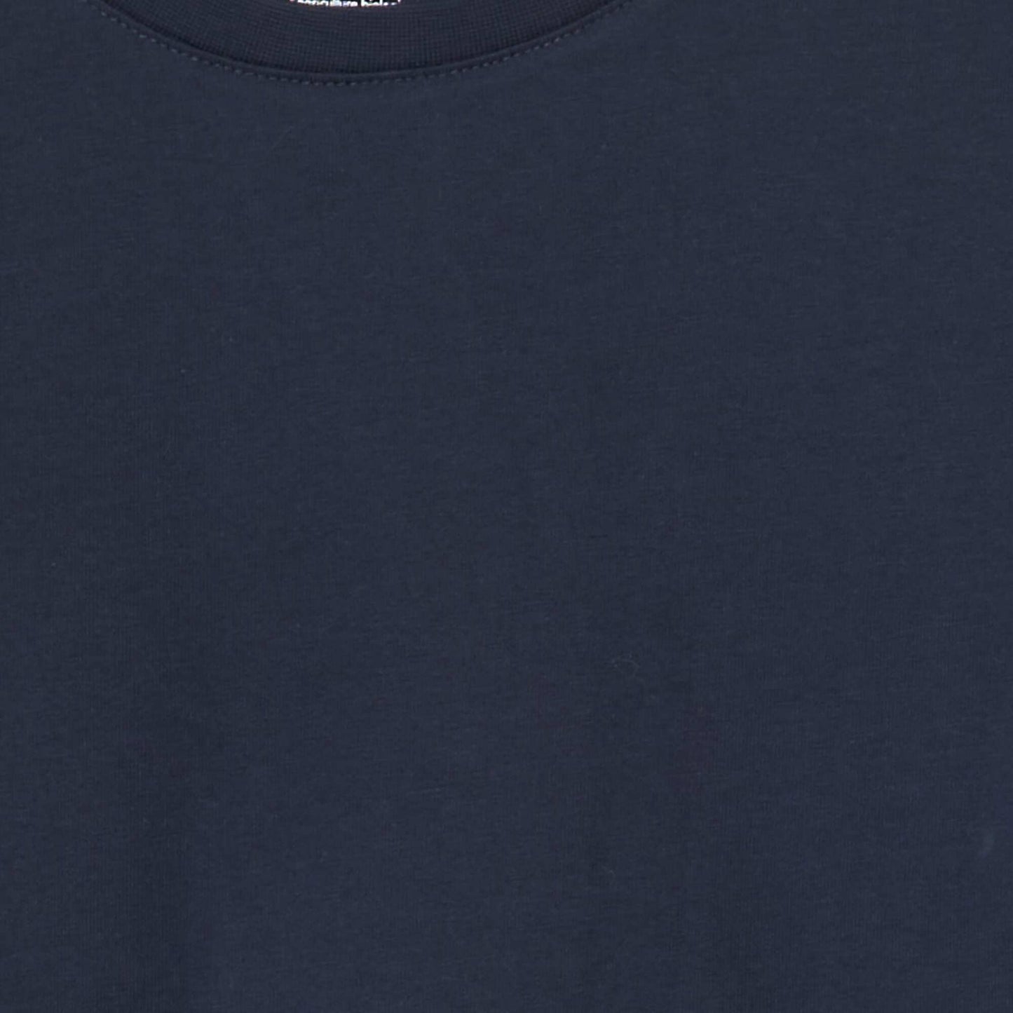 Plain thick jersey knit T-shirt - Tough CottonT blue