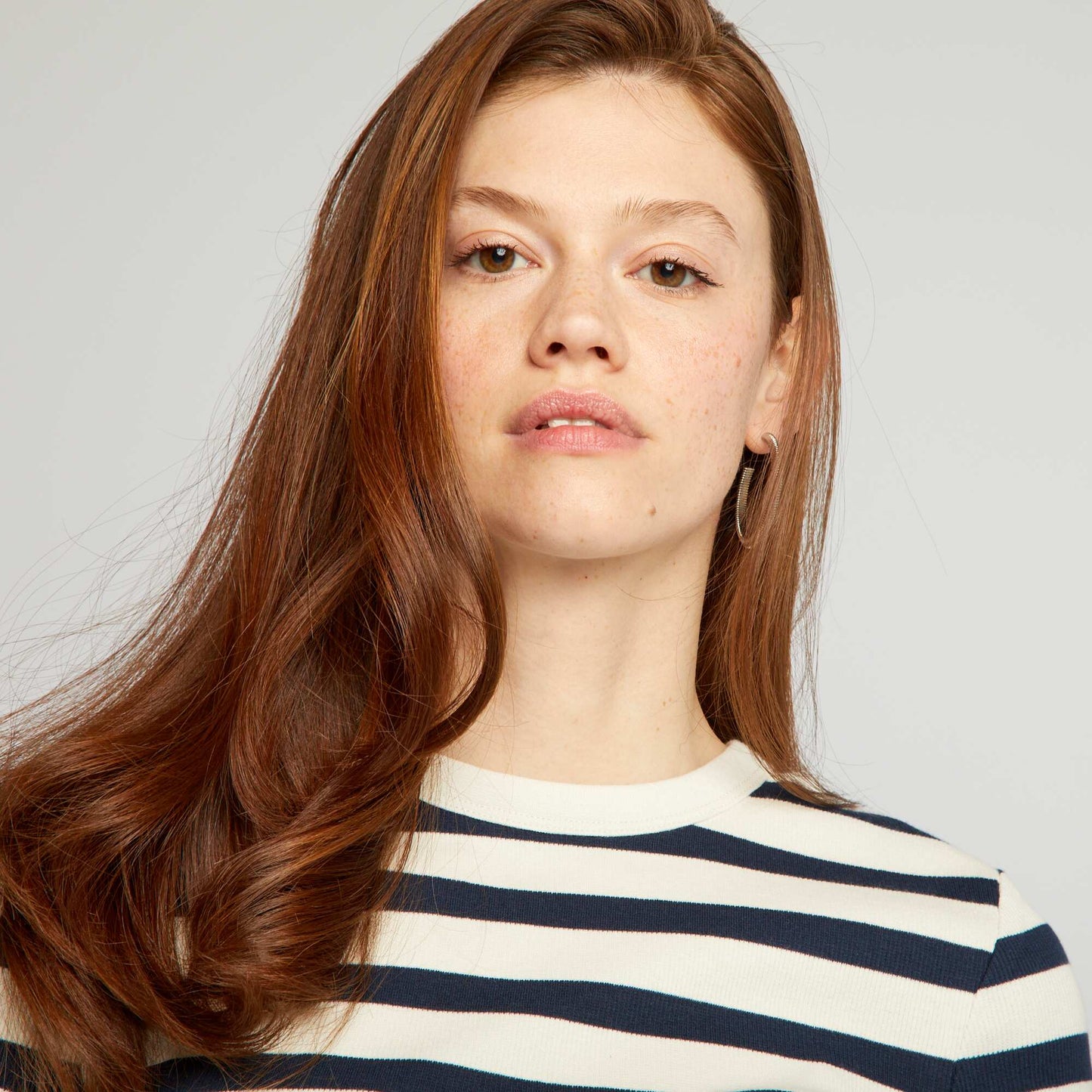 تي شيرت بريتون قصير بيجي