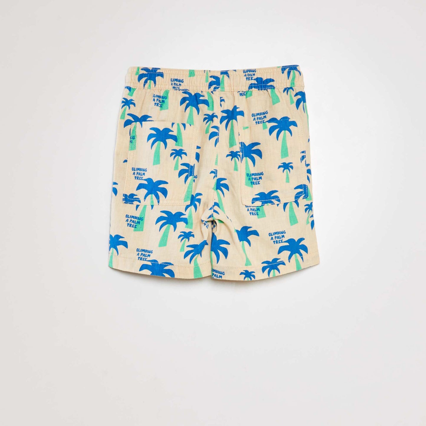 Printed swim shorts WHITE