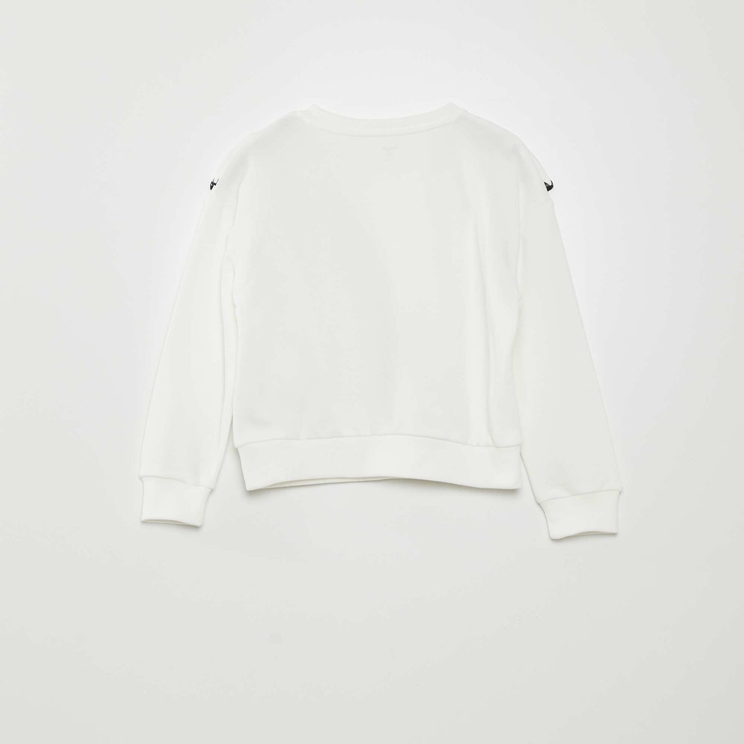Ruffled sweater WHITE