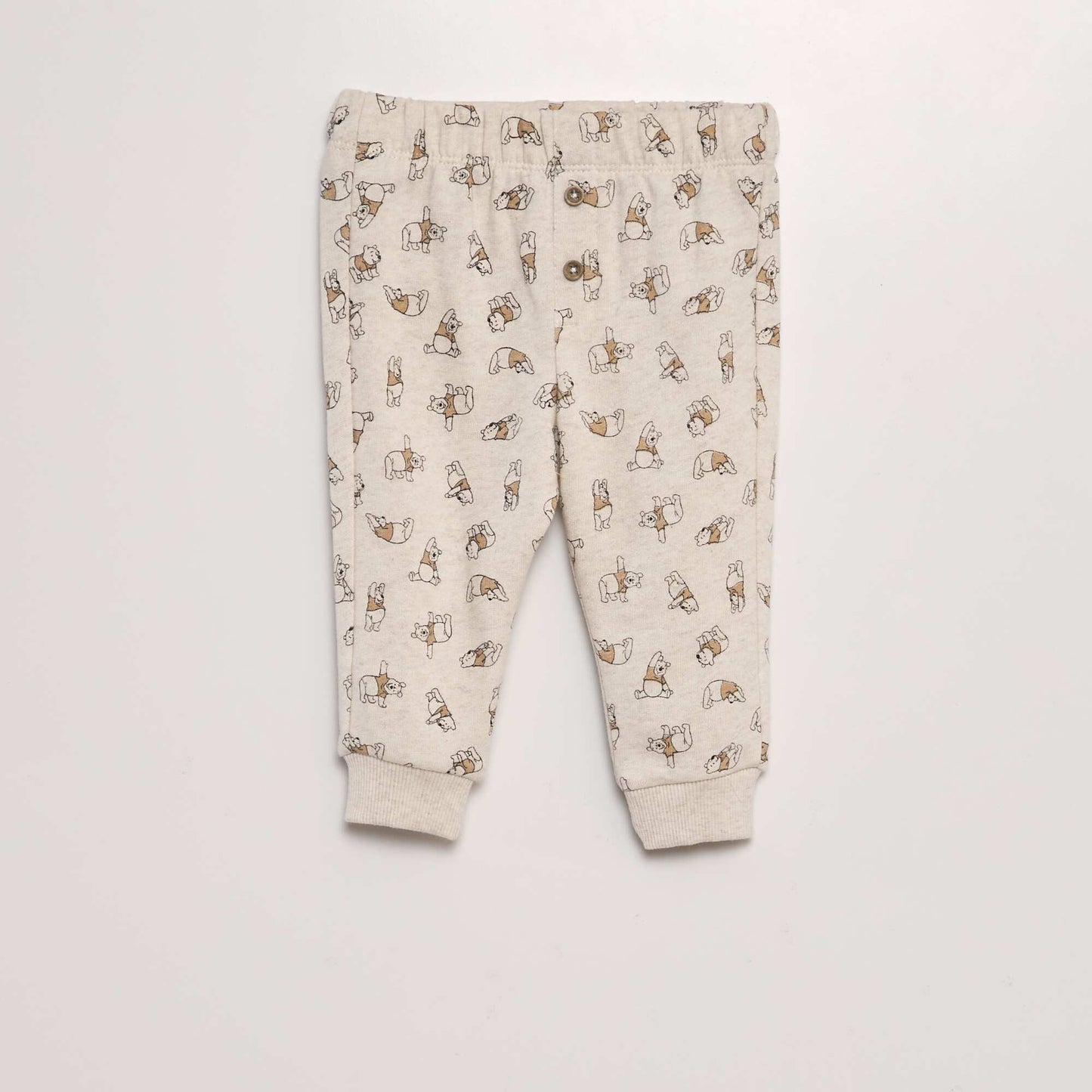 Winnie the Pooh T-shirt sweatshirt and trousers set - 3-piece set BEIGE