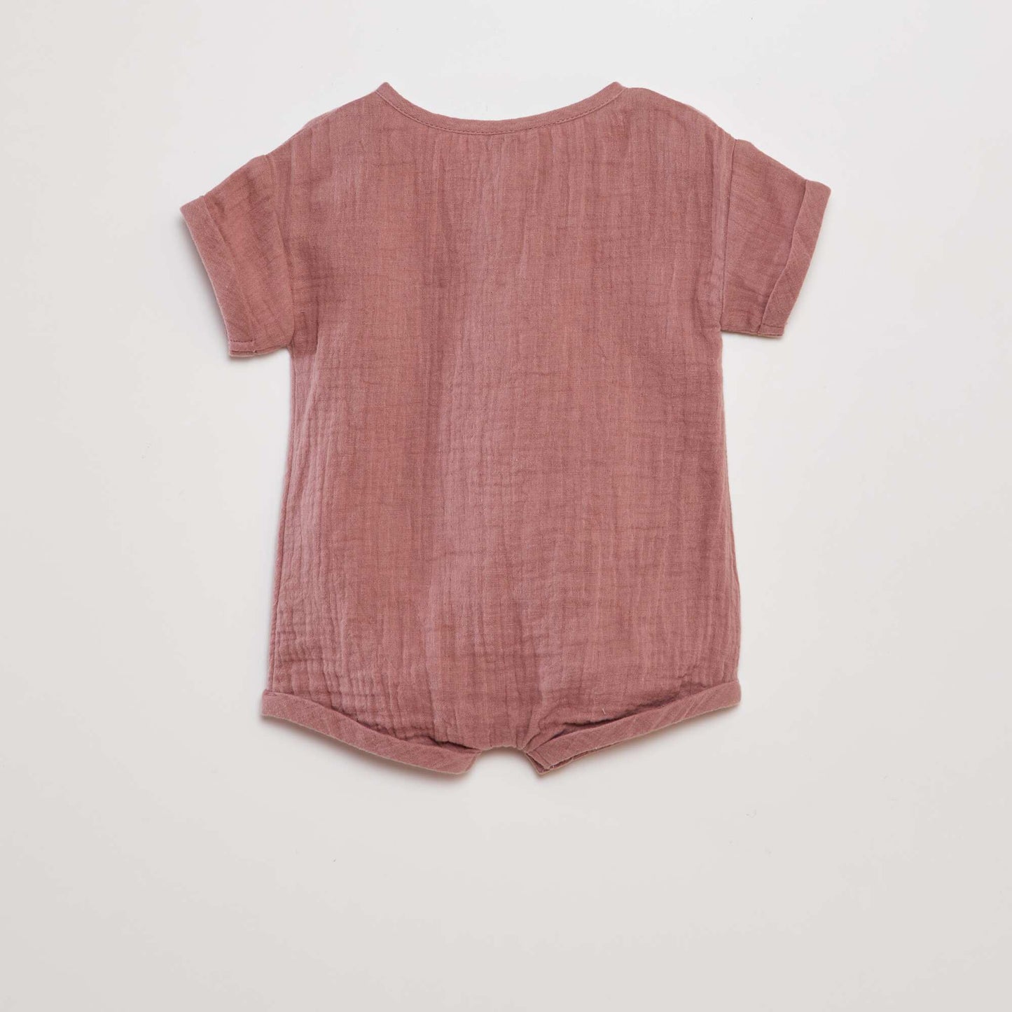 شاش قطني قصير مزدوج من القطن الأحمر الكل في واحد