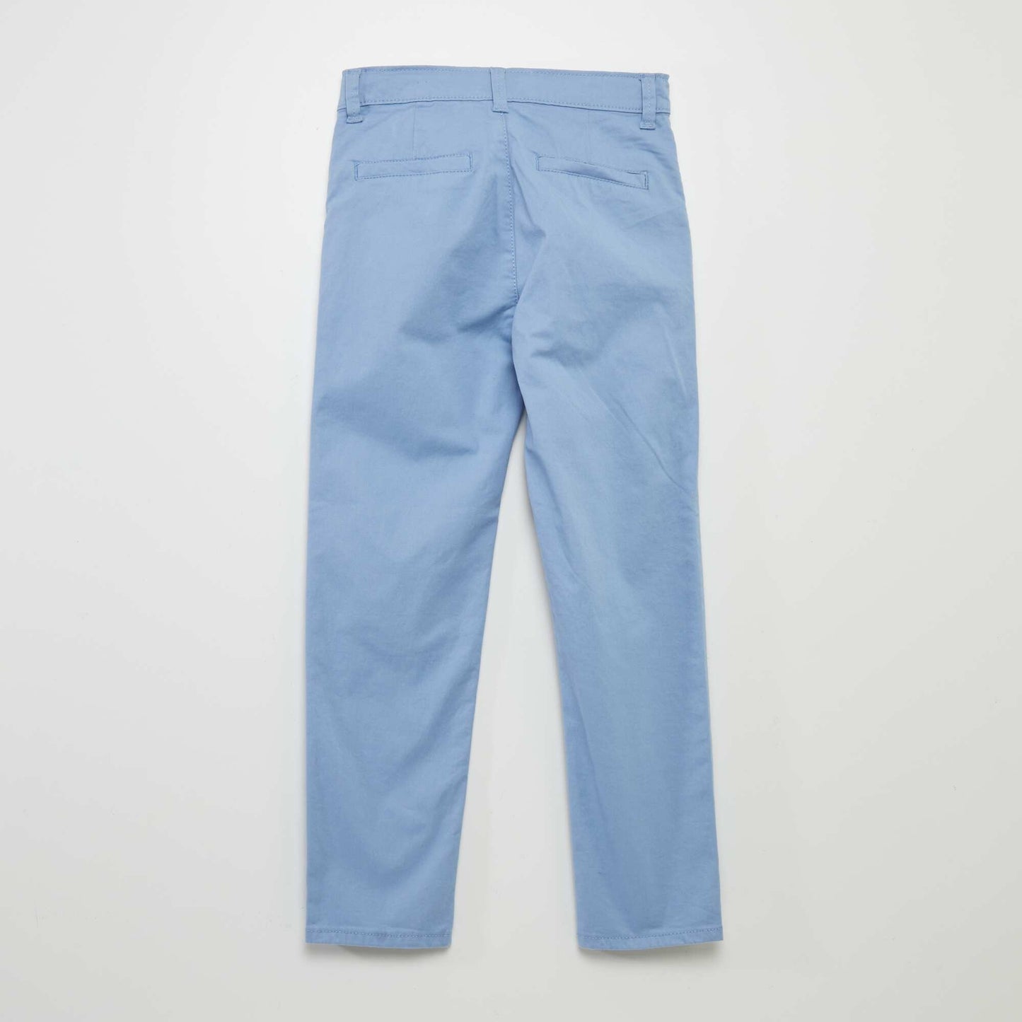 بنطال تشينو ضيق أزرق