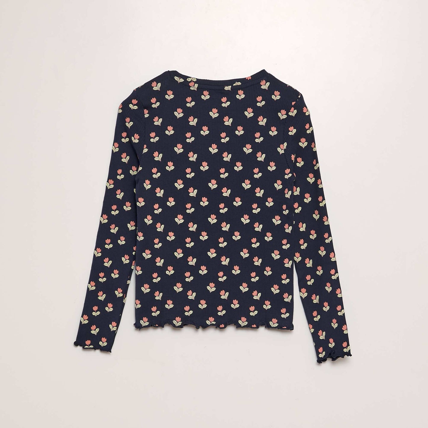 تي شيرت مضلع أزرق مضلع أزرق