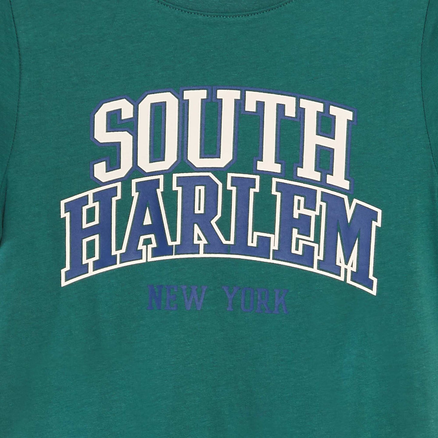 Printed jersey T-shirt GREEN