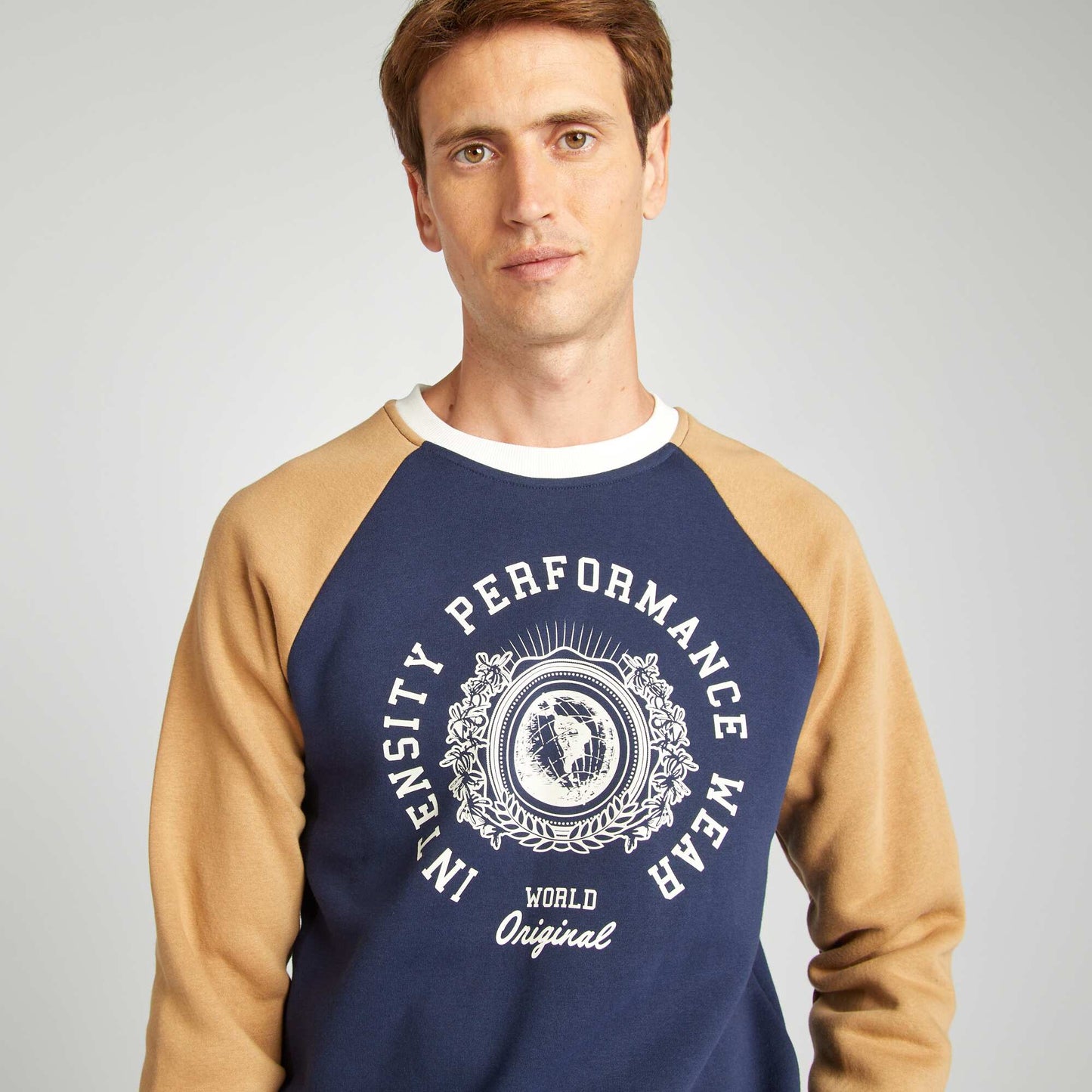 كتلة اللون سويت شيرت أسود أسود