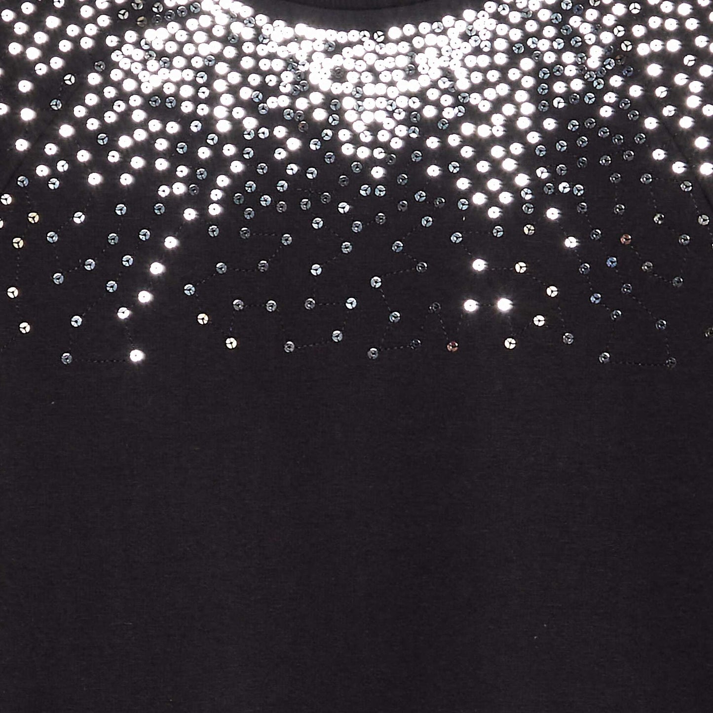 سويت شيرت فستان أسود