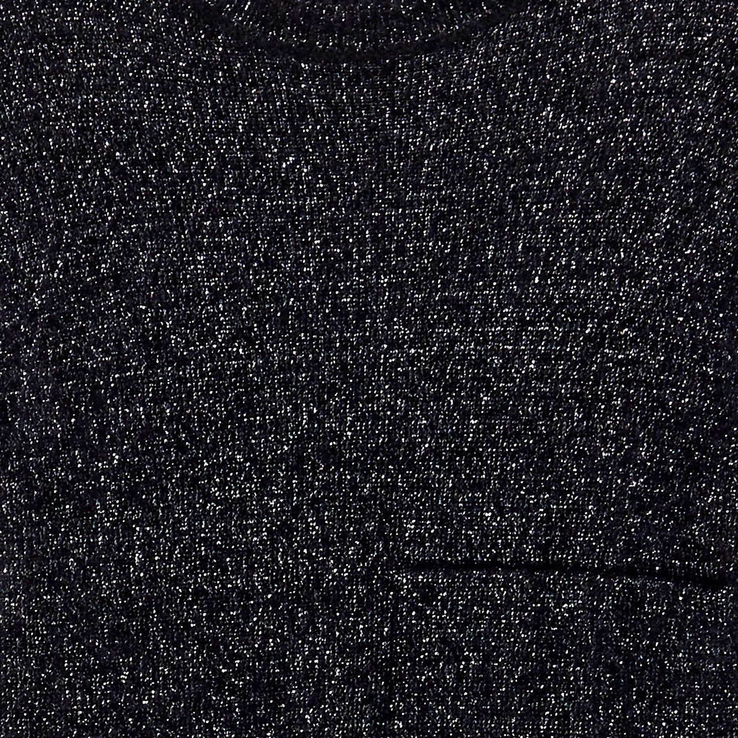 فستان كنزة محبوكة ضبابي اللون الأسود