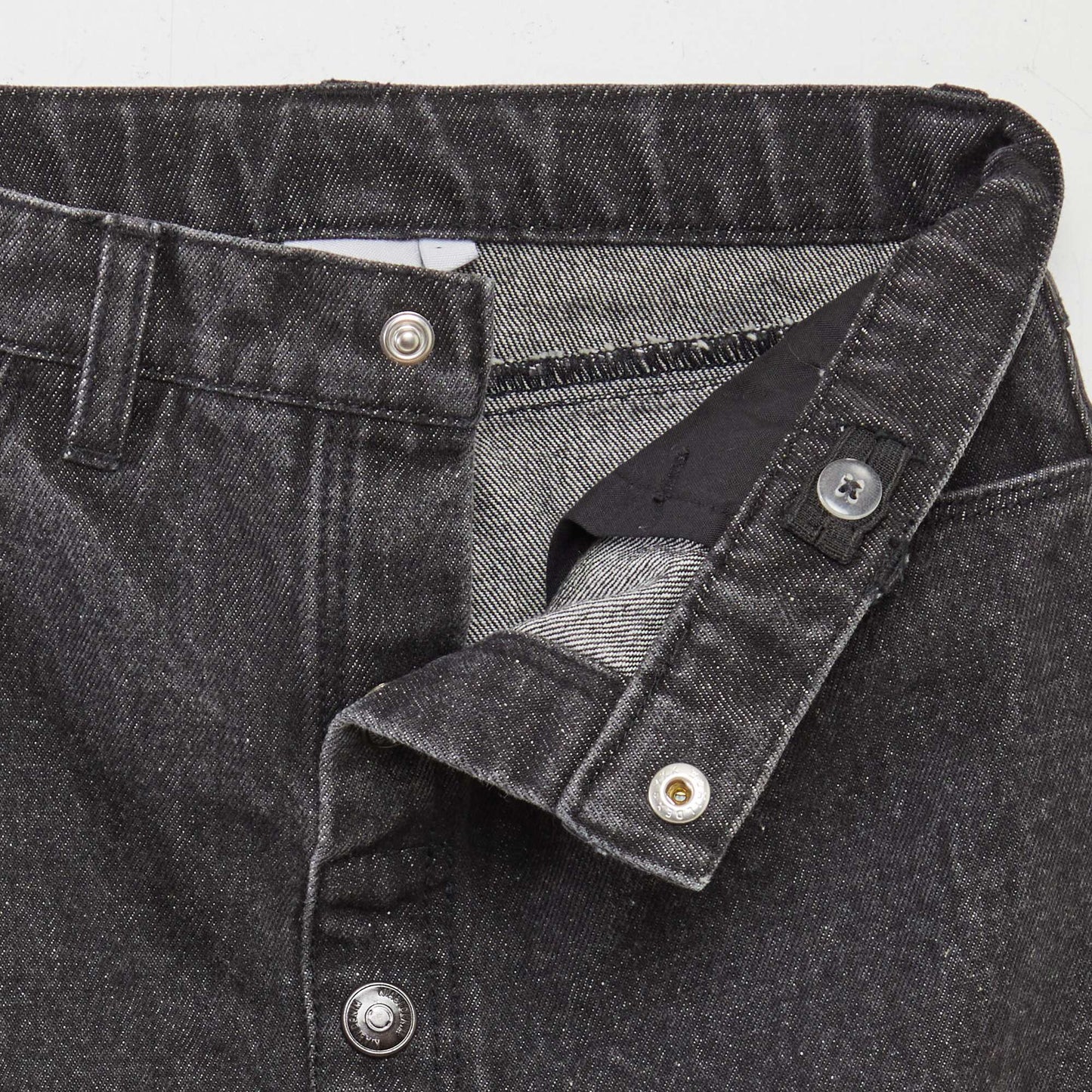 تنورة دنيم ميني ماوس باللون الأسود