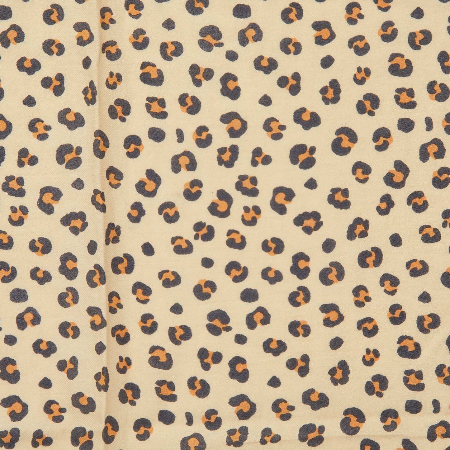 وشاح كبير مطبوع باللون البيج