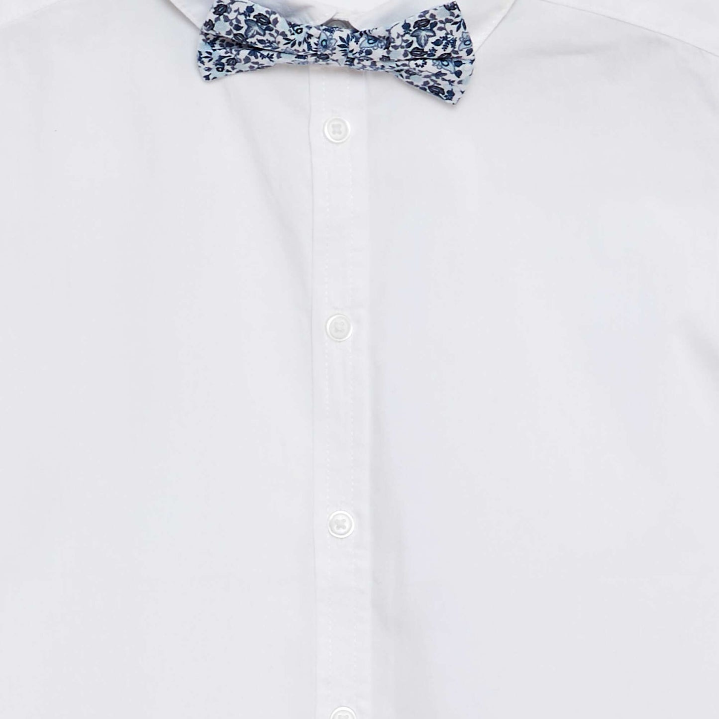 Poplin shirt WHITE