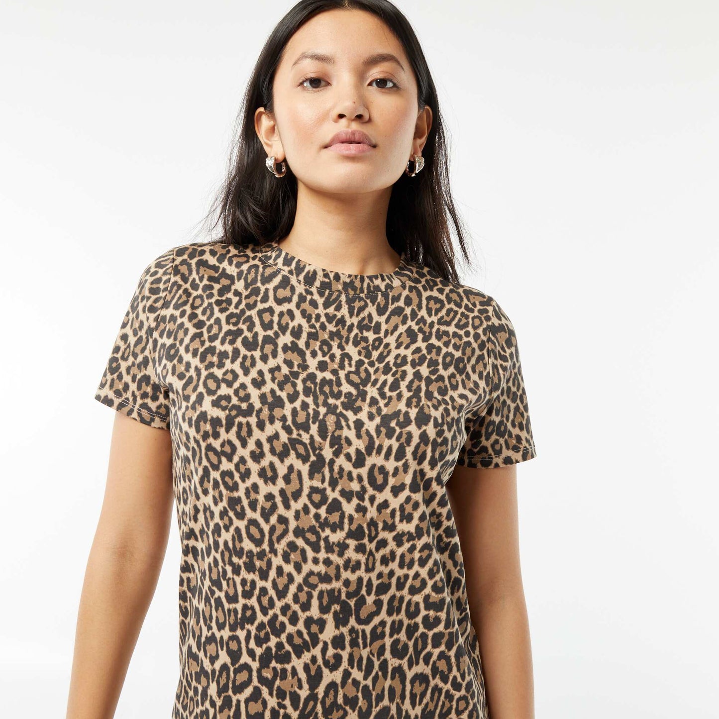 فستان تي شيرت طويل بيجي