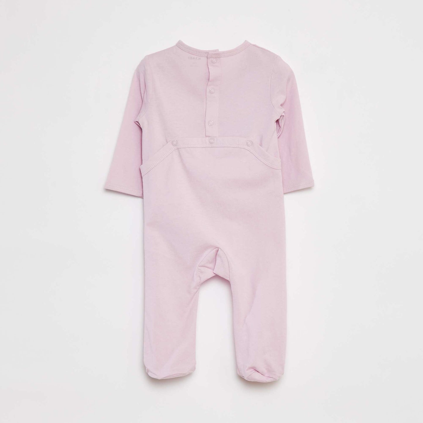 Lightweight sleepsuit with feet PINK