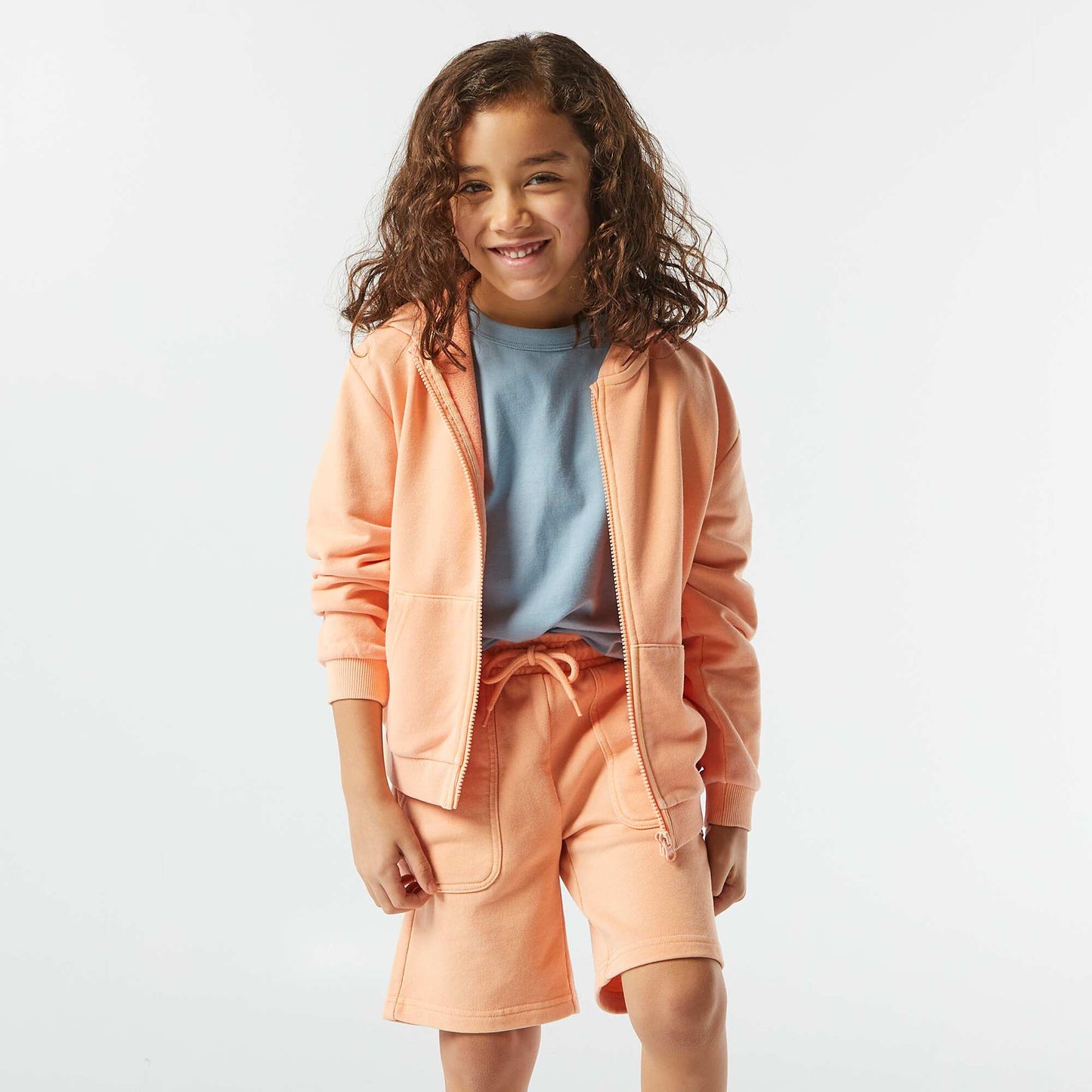 Shorts with large pockets ORANGE