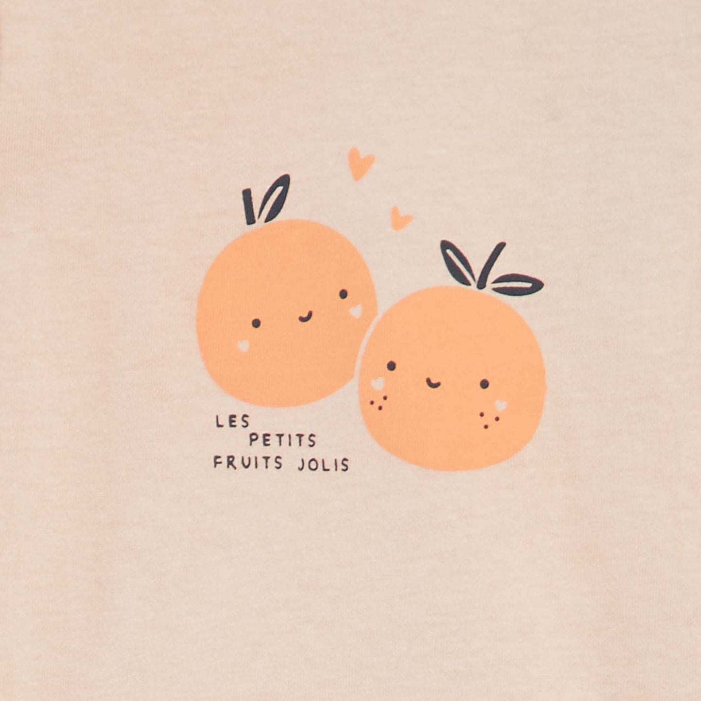 تيشرت قطن مطبوع وردي