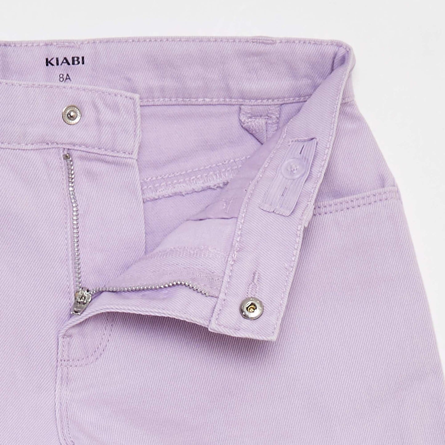 Denim shorts PURPLE