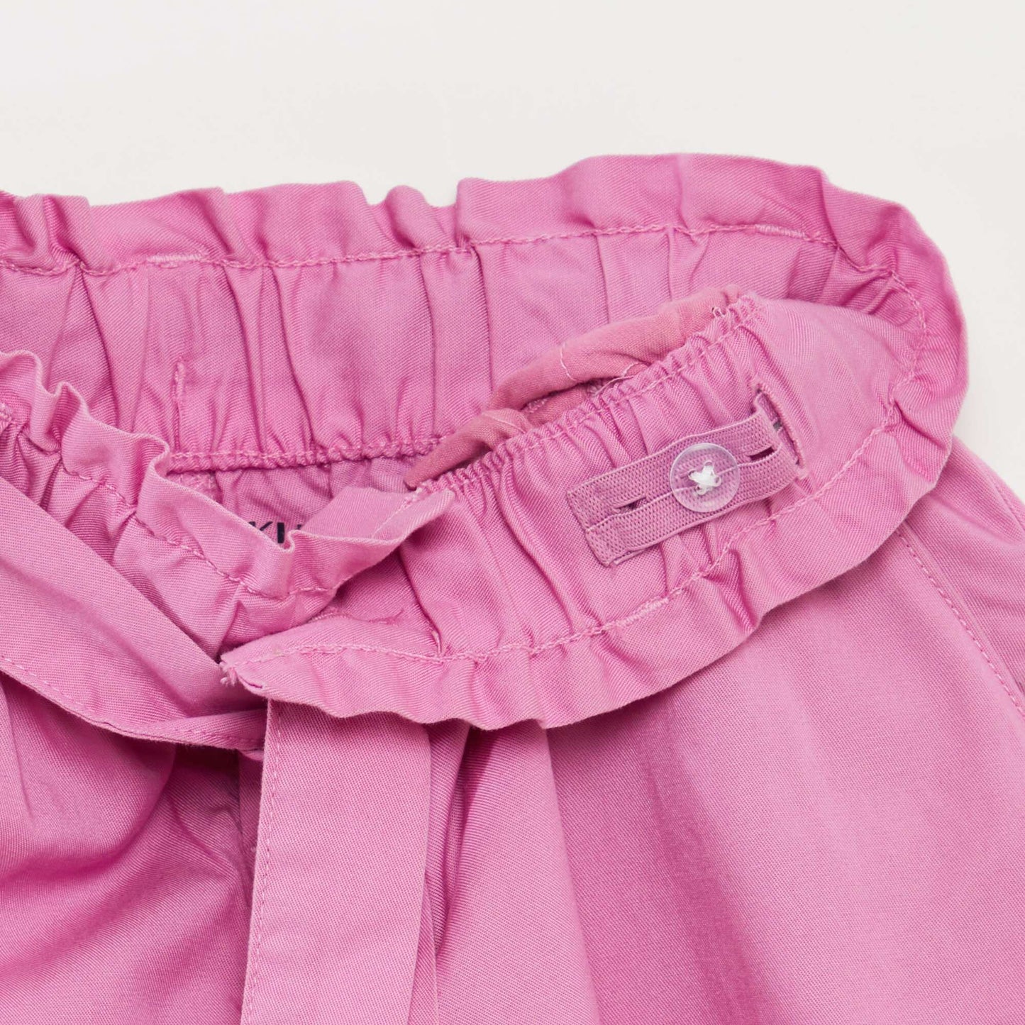 Paperbag shorts with belt PINK