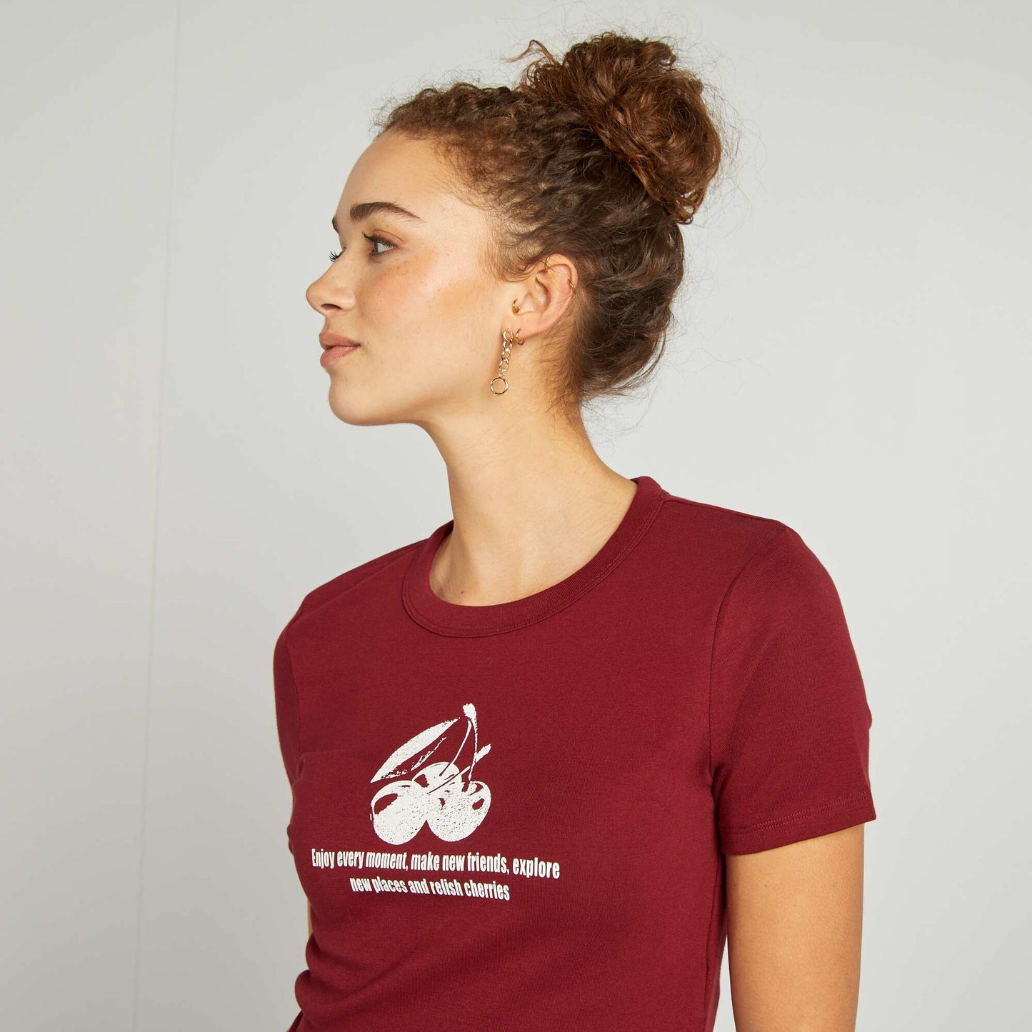 College campus T-shirt RED