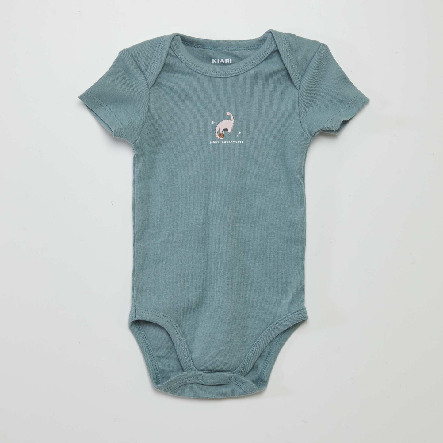 عبوة من 3 بدلات داخلية ذات تصميم صديق للبيئة باللون الأخضر