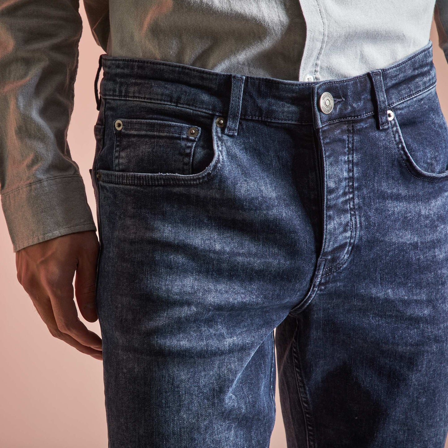 Slim-fit jeans L32 BLUE