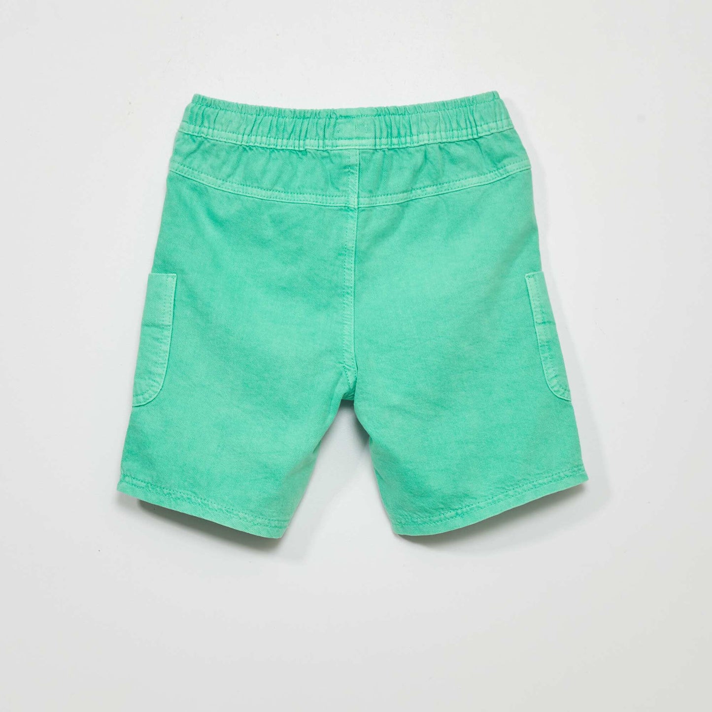 Denim Bermuda shorts GREEN
