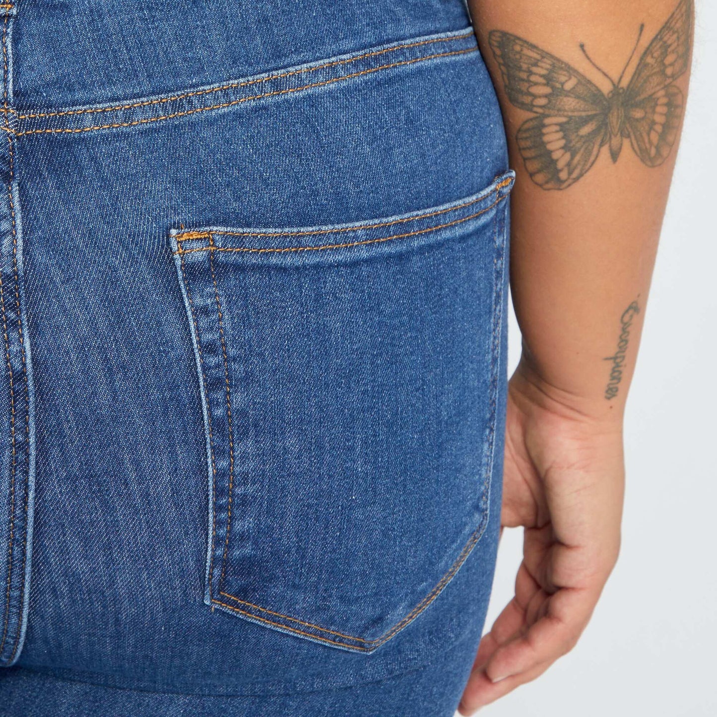 Skinny stretch trousers - 5 pockets BLUE