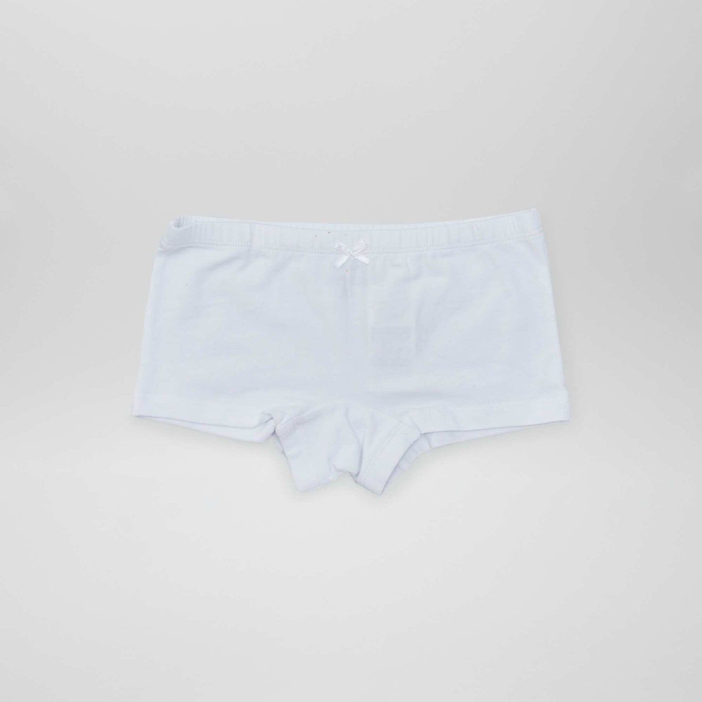 Pack of 3 pairs of boy shorts SPE_WHITE