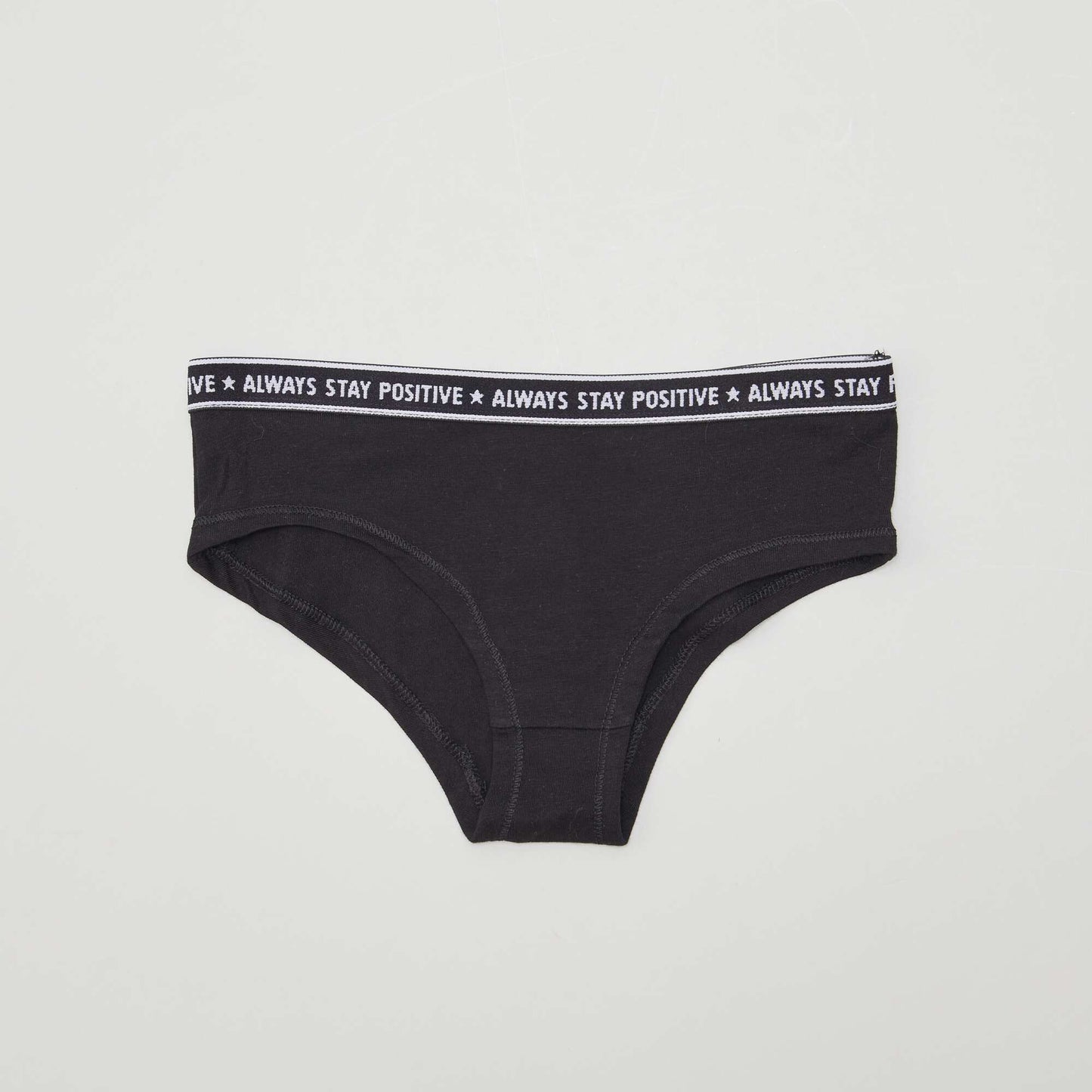 حزمة من 3 أزواج من السراويل القصيرة المطاطية BLACK_WH