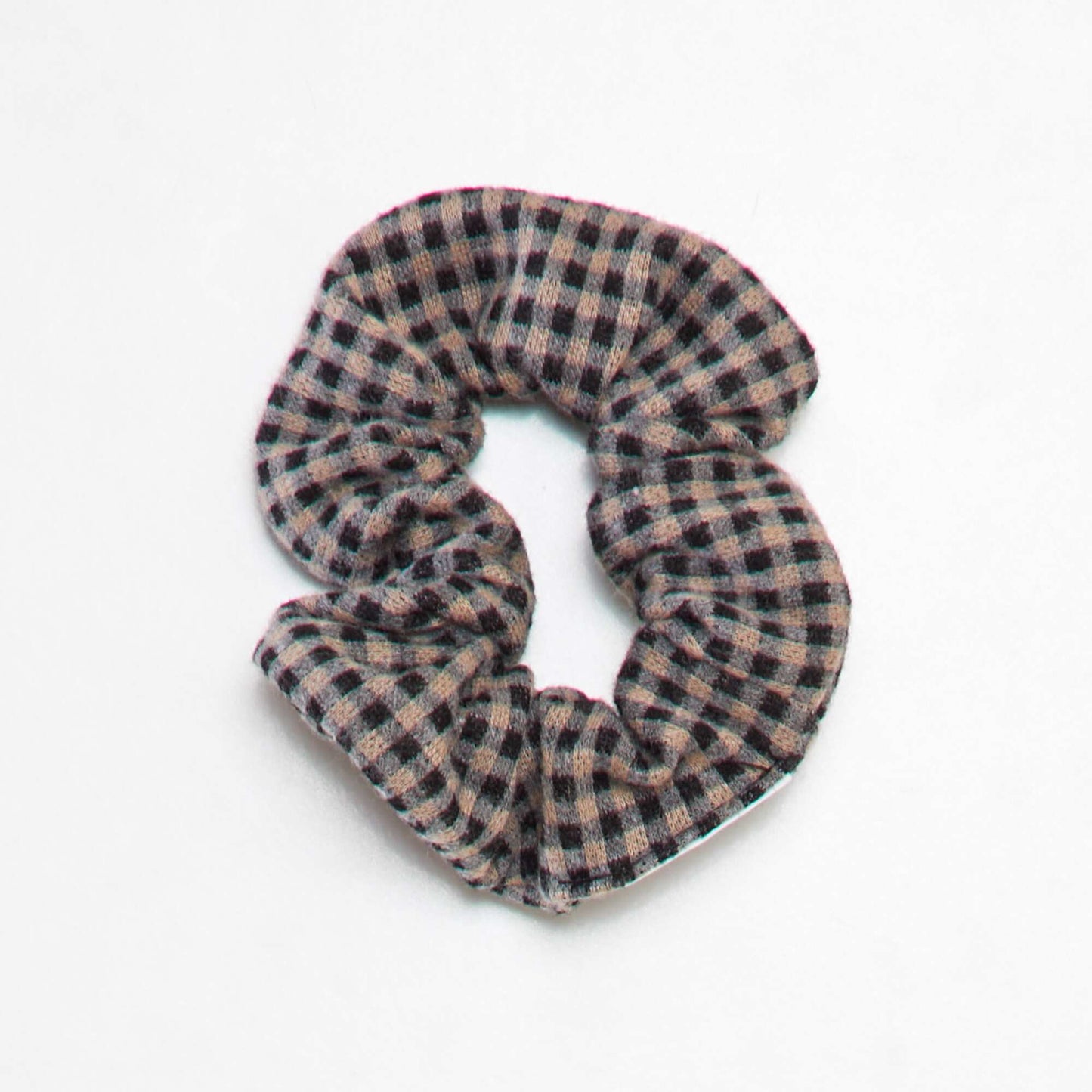 Flannel dress BEIG_VICHY