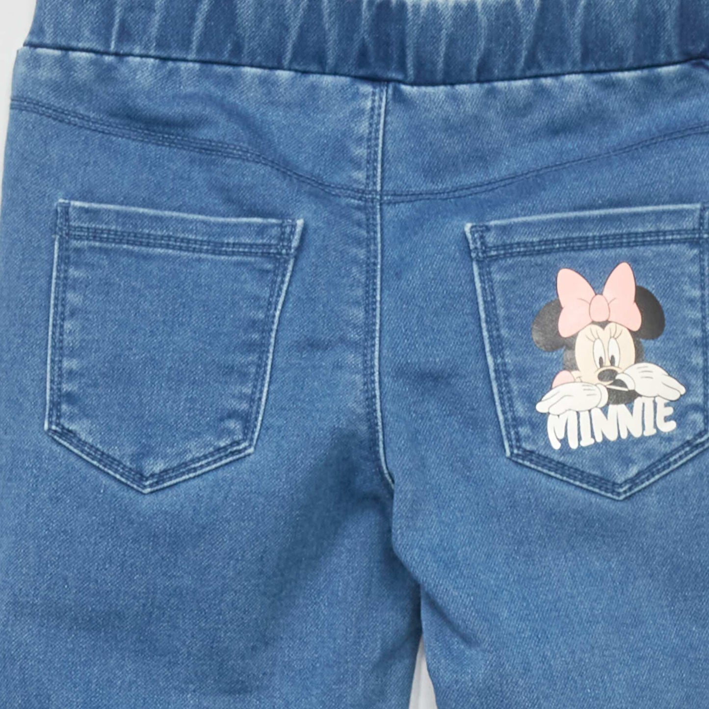 Disney Minnie Mouse stretch jeggings BLUE