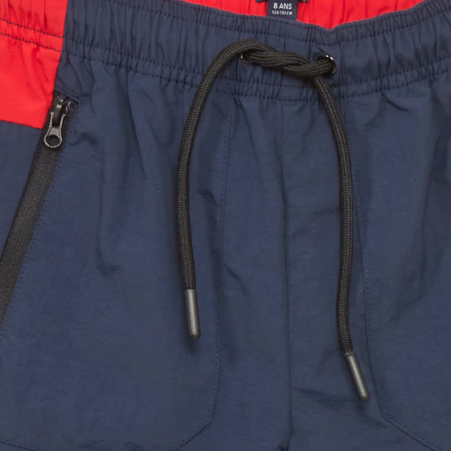 Zipped Bermuda shorts BLACK