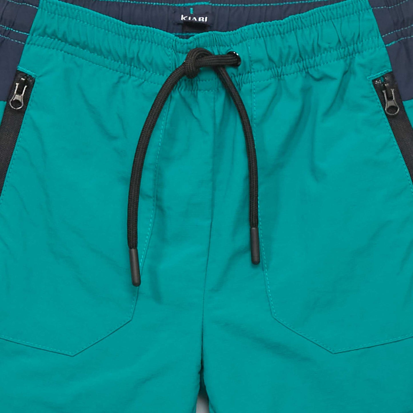 Zipped Bermuda shorts GREEN