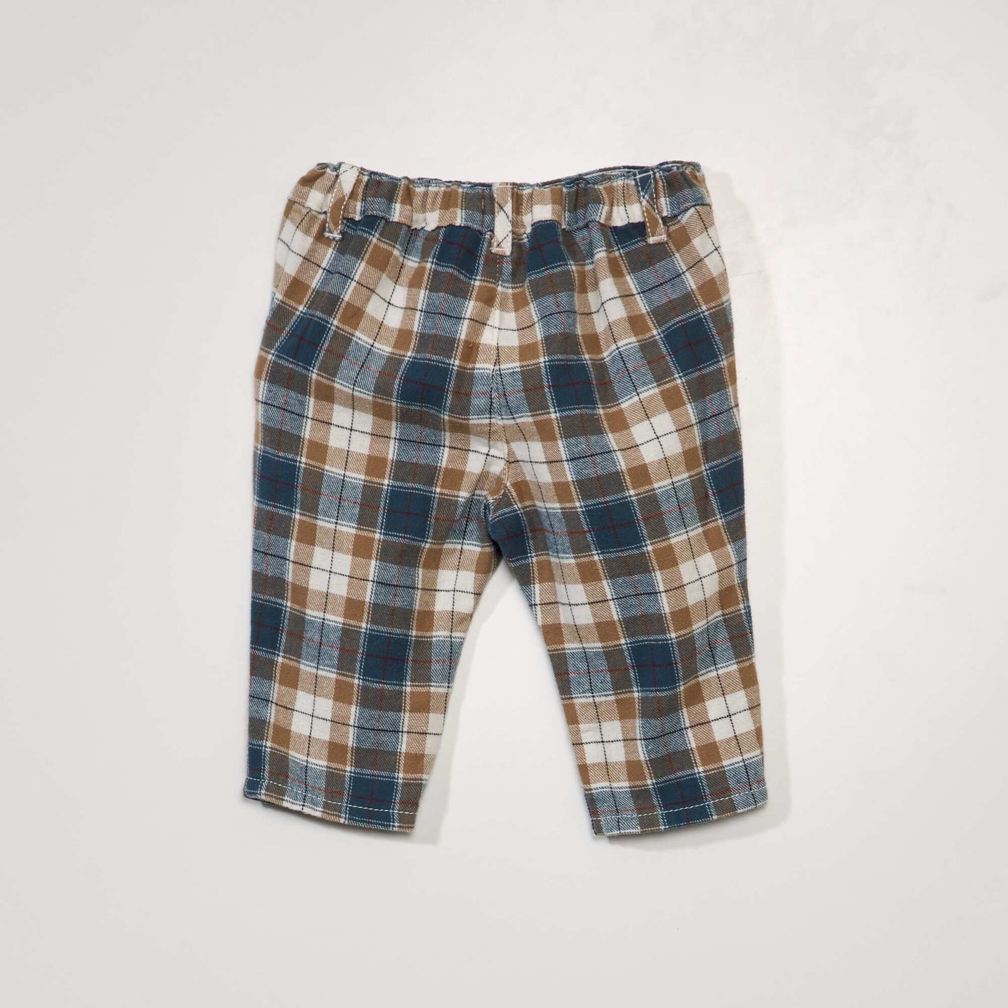 Checked flannel trousers SNOW KRO