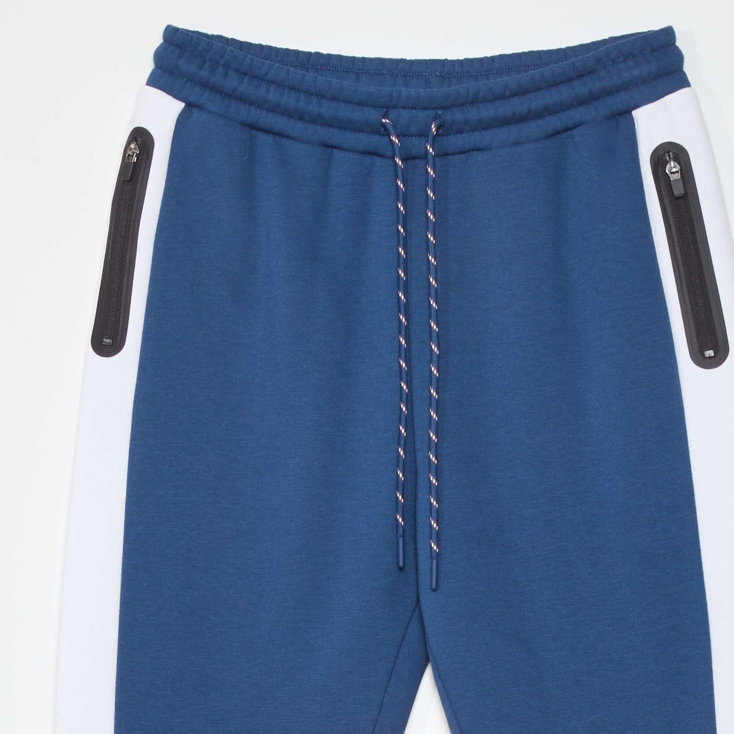Sweatshirt fabric joggers dark blue