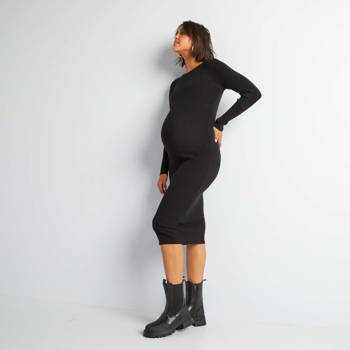 Maternity dress black