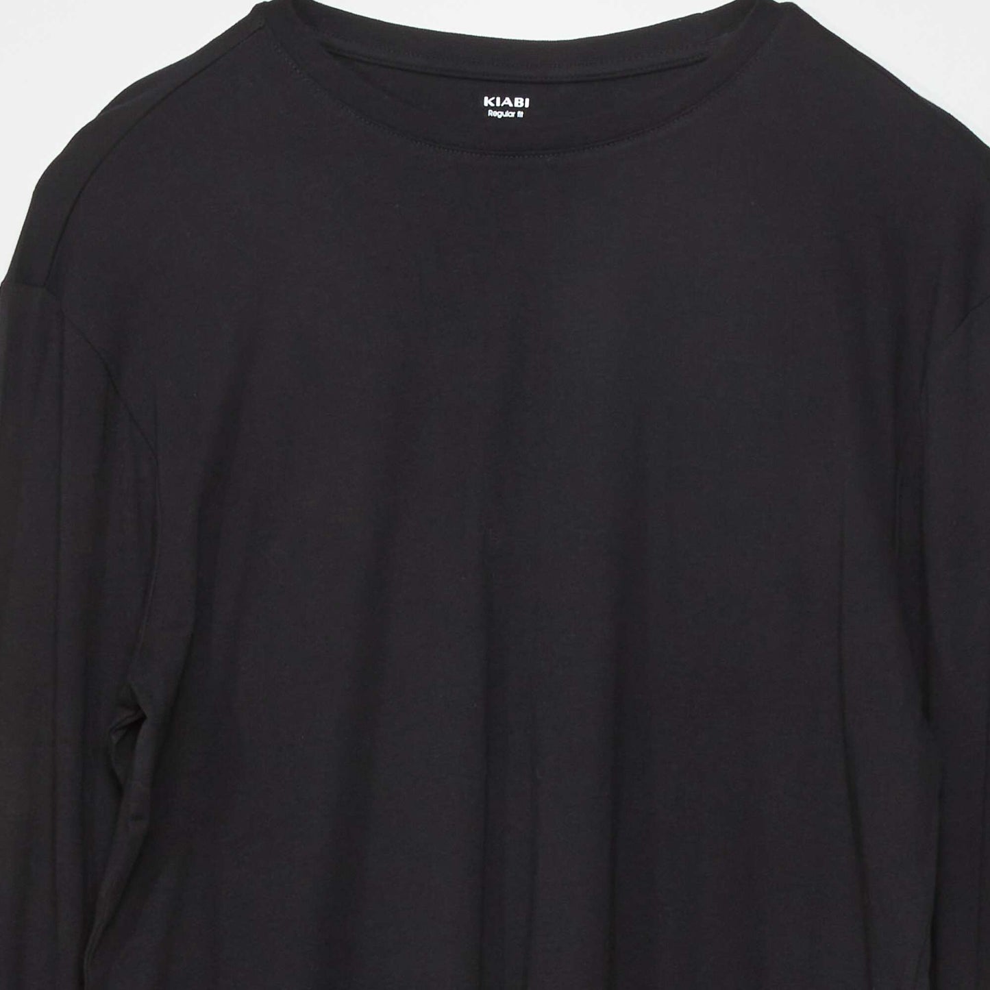 Basic jersey T-shirt black