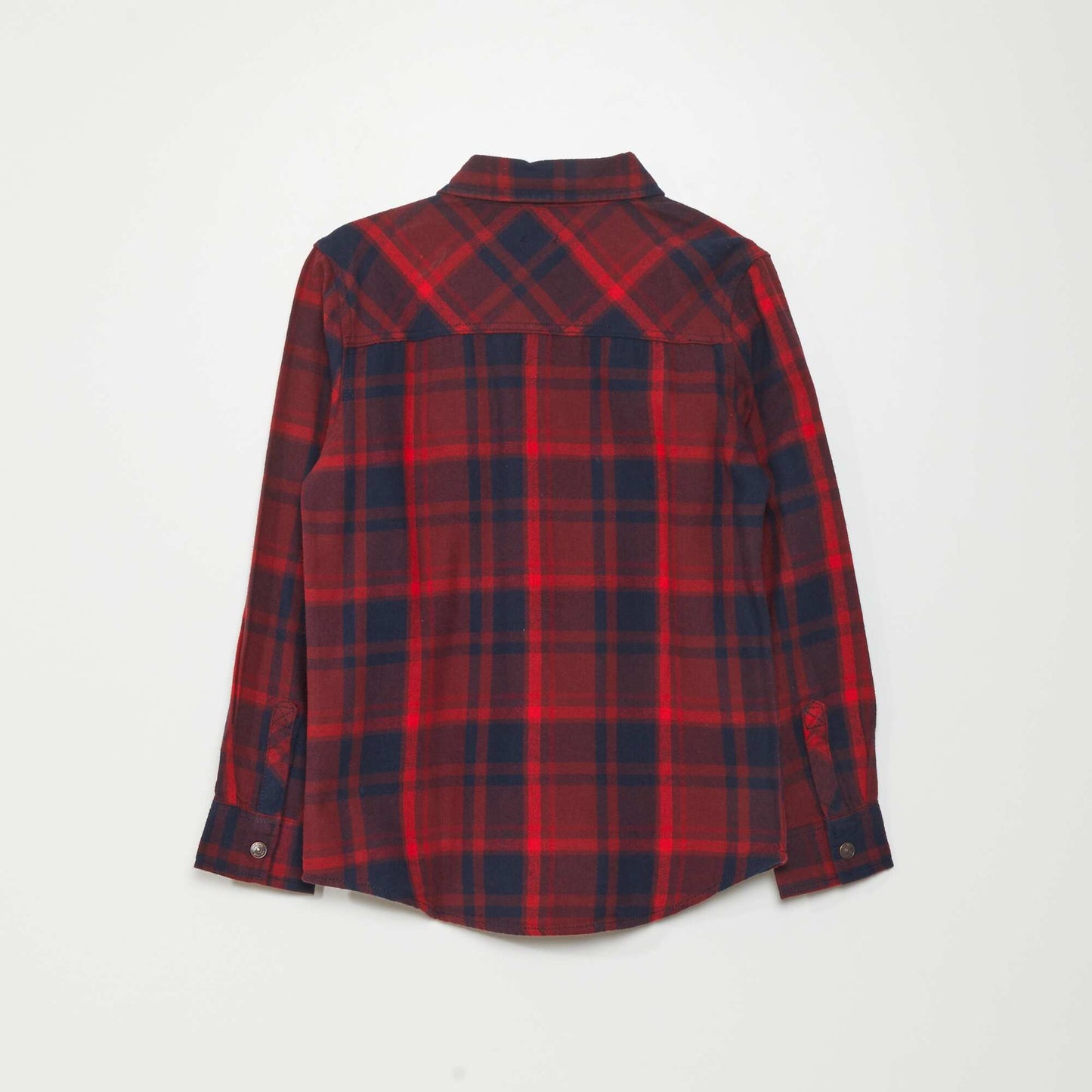 Flannel shirt RED_KRO