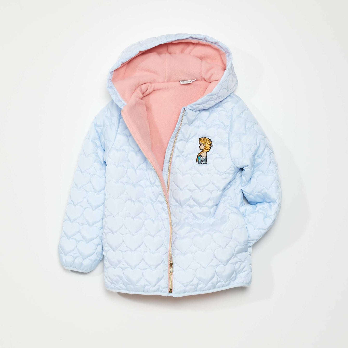 Disney Frozen quilted padded jacket BLUE_ELSA