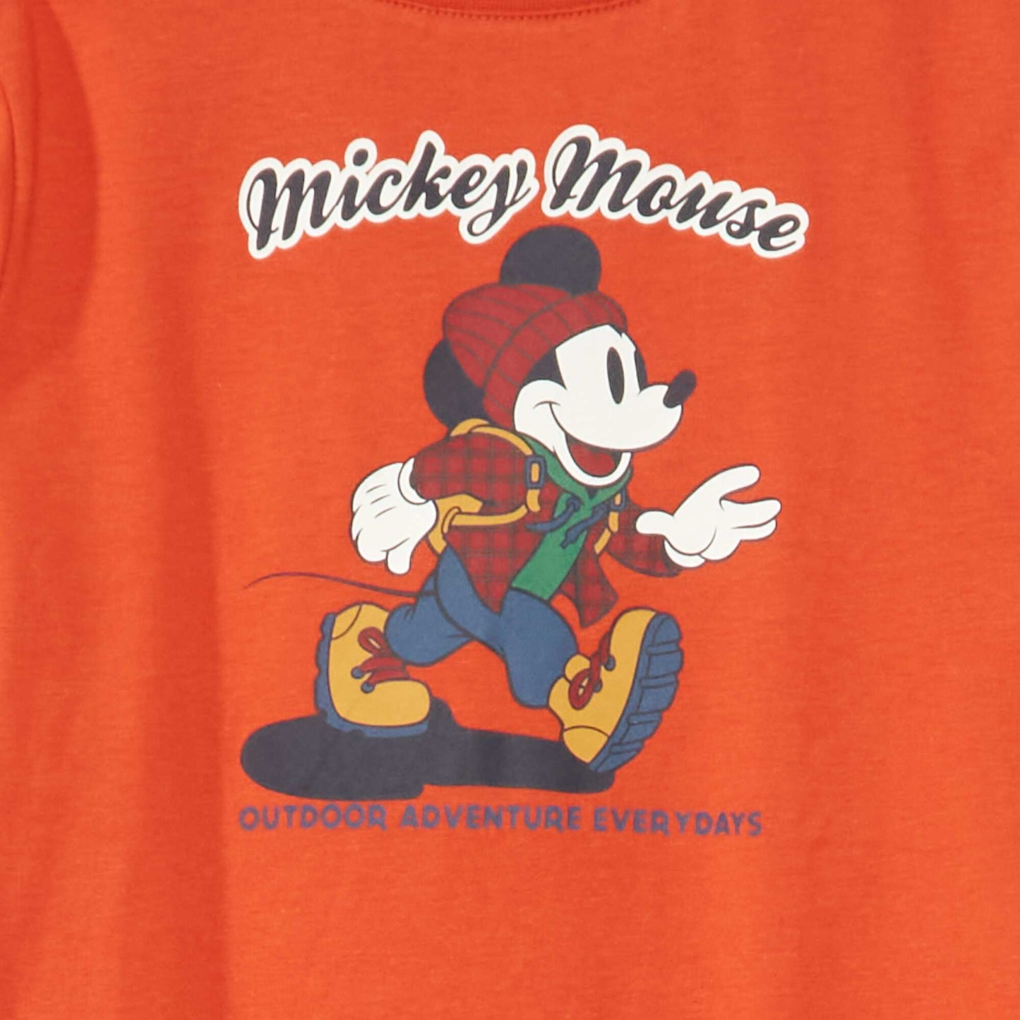 'Disney' jersey knit T-shirt ORANG_MICK