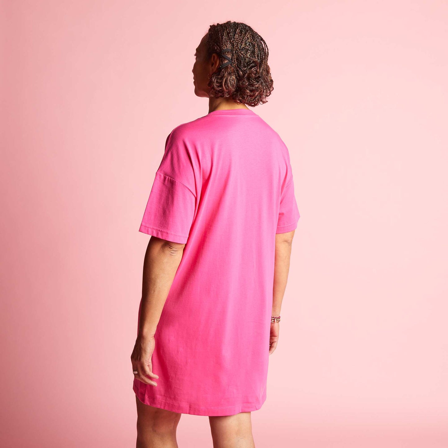 Nightshirt with print PINK