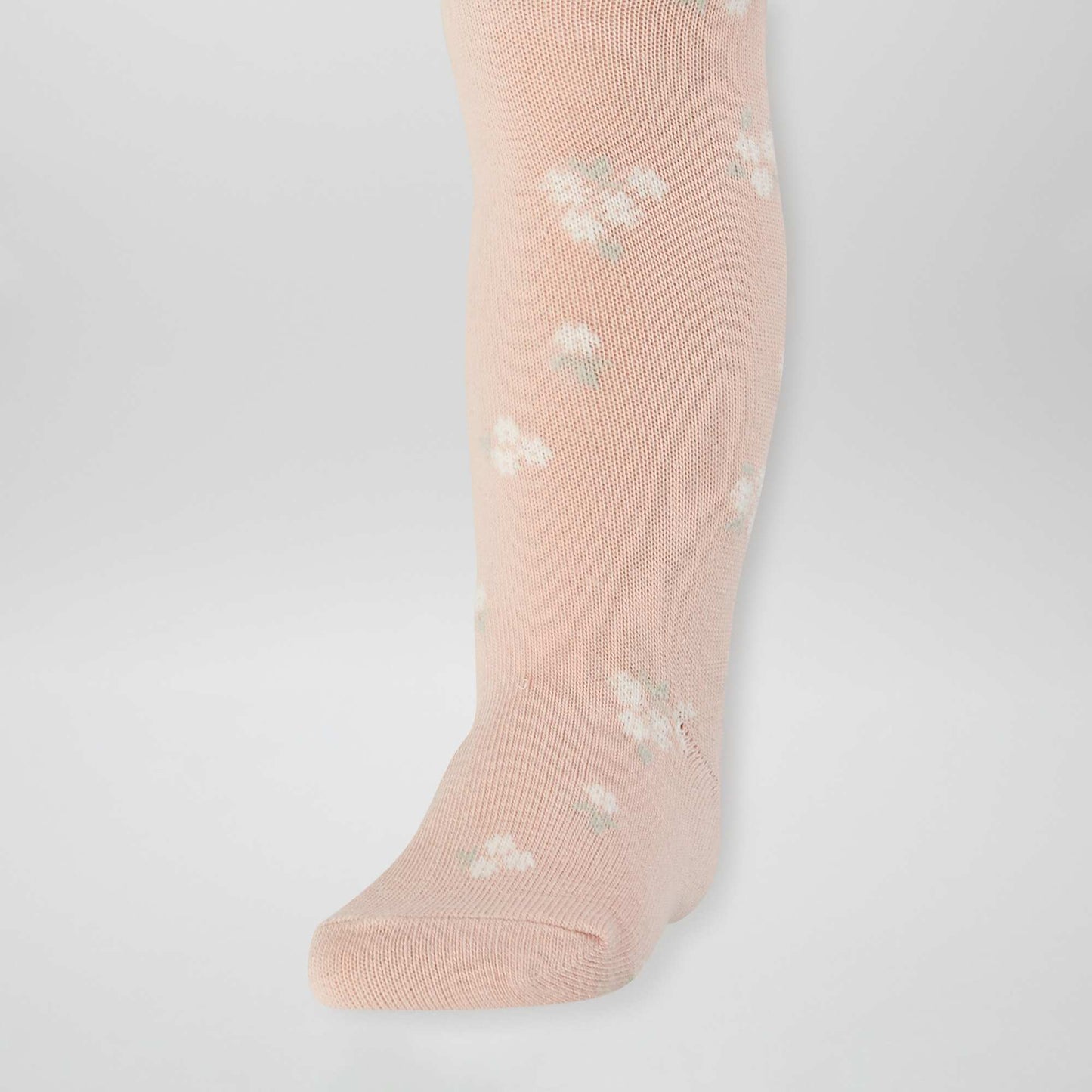 Pack of 2 pairs of warm tights PINK