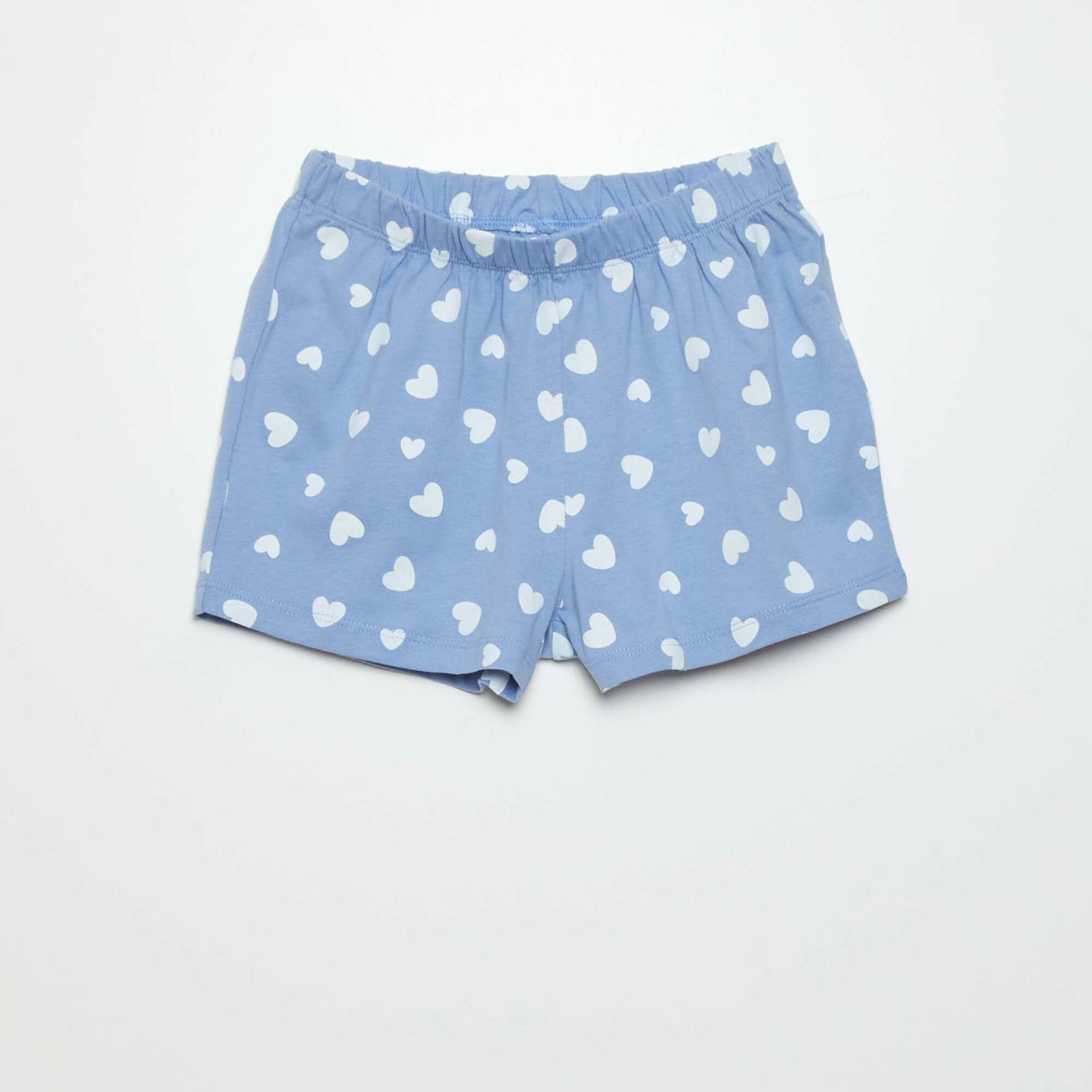 Short pyjamas - Heart print - 2-piece set AO_HEART