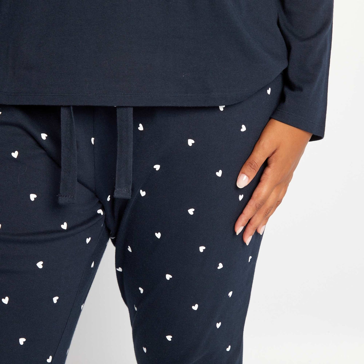 Long pyjama set - 2-piece set NAVY DREAM