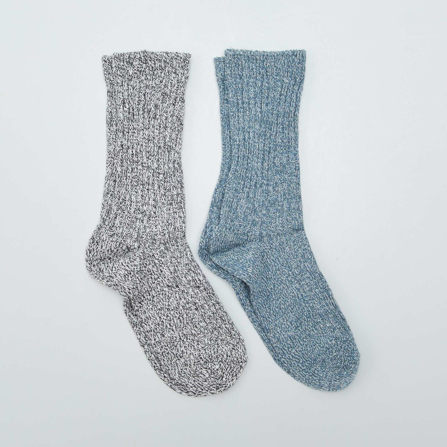 Pack of 2 pairs of socks LOT GREEN