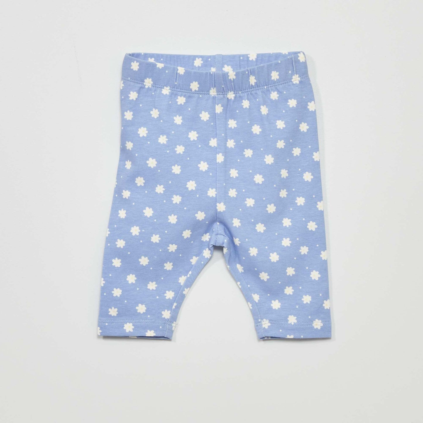 Pack of 2 cropped jersey leggings YELLOW