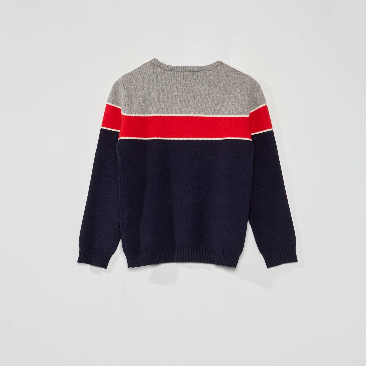 Jersey knit jumper RED