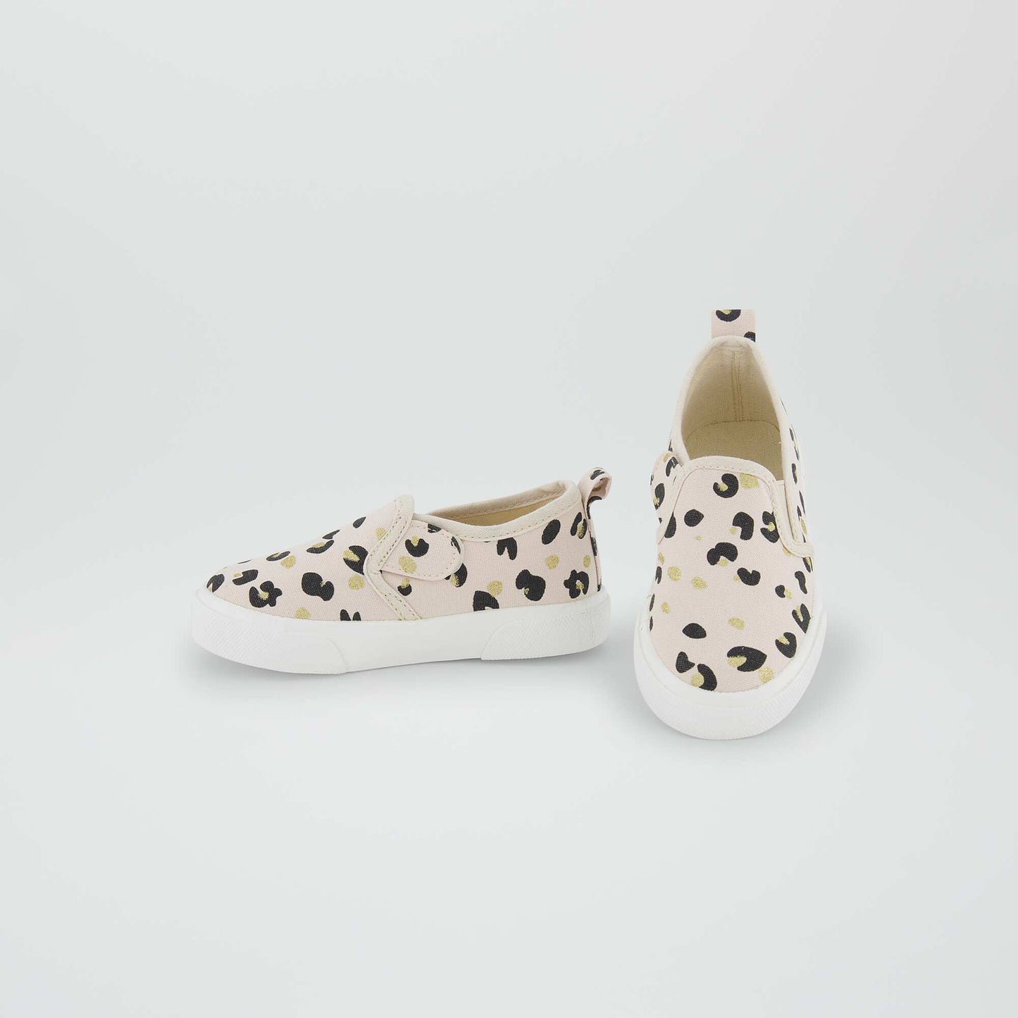 Printed slip-on trainers HO_BEIGE